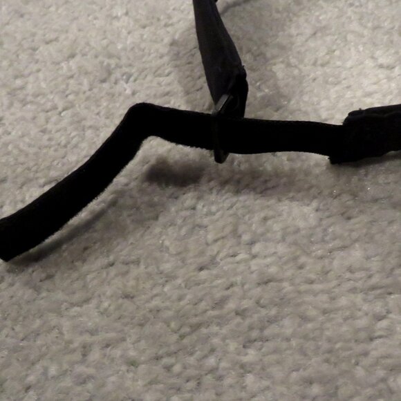 Adidas One Size Fits Most Unisex Black Visor Adjustable Backstrap - Picture 7 of 12